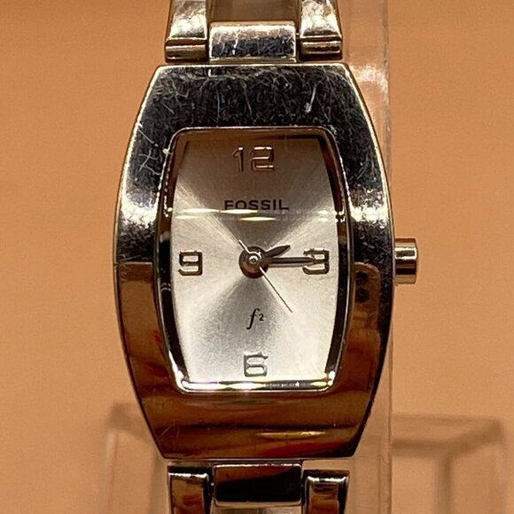 Fossil Watch F2 All‎ Stainless Steel Quartz Analog Ladies Wristwatch  ES-9645 - Picture 1 of 13